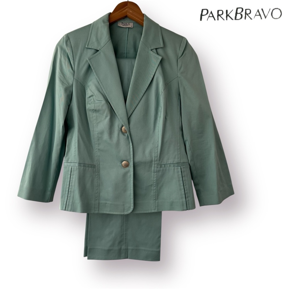 Park Bravo Elegant Women's Single-Breasted Blazer&Pants 2-PIECE Suit Set - Picture 2 of 13